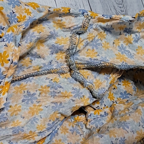 Flawed Full Tilt Floral Short Sleeve Romper Sz XXL - Picture 5 of 7